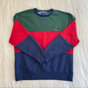 Chaps Color Block Pullover Sweatshirt